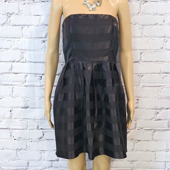 LBD!! GRACIA- black strapless cocktail dress - Picture 4 of 11